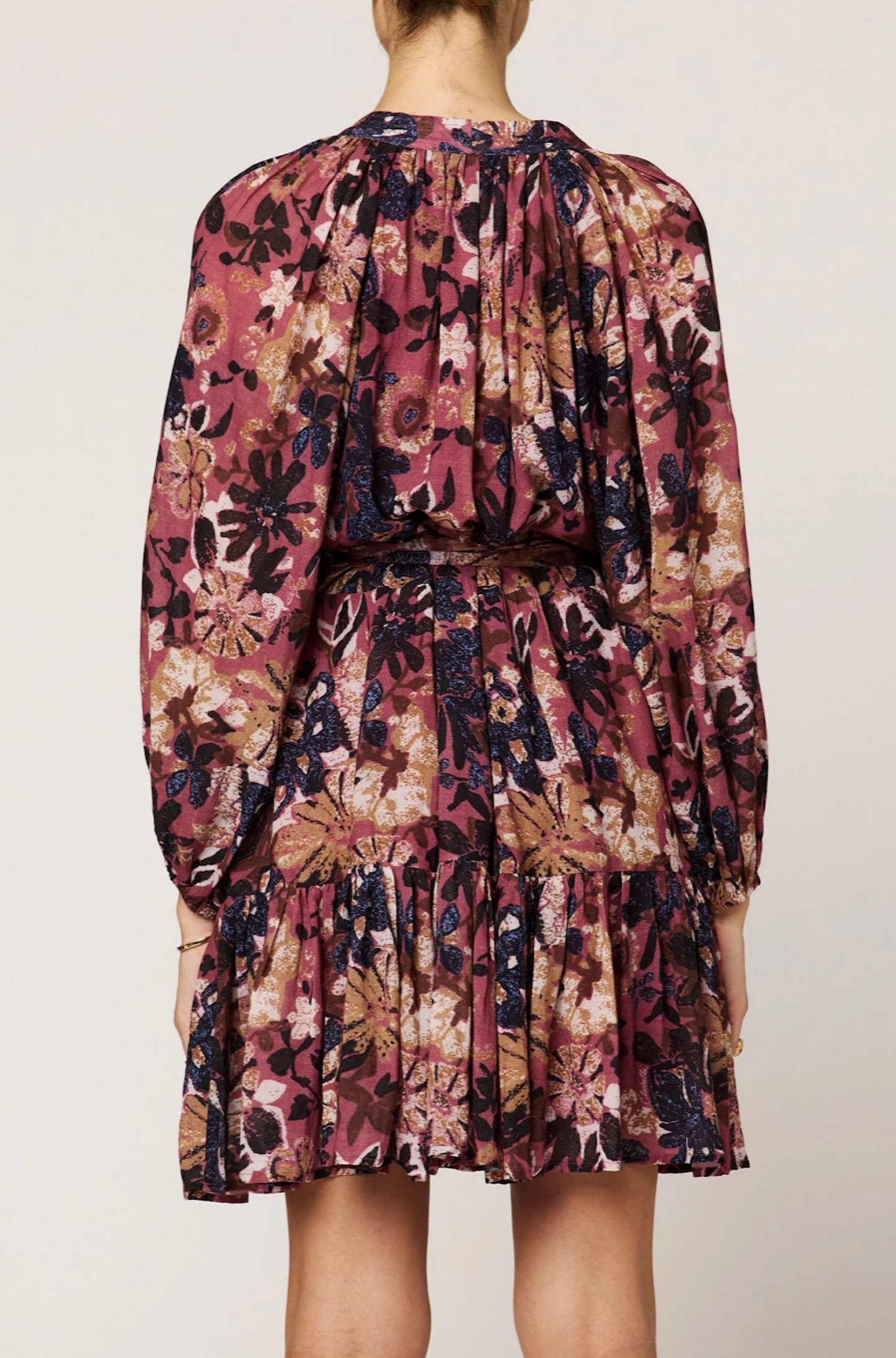 Elvia Mini Dress in Bergamo