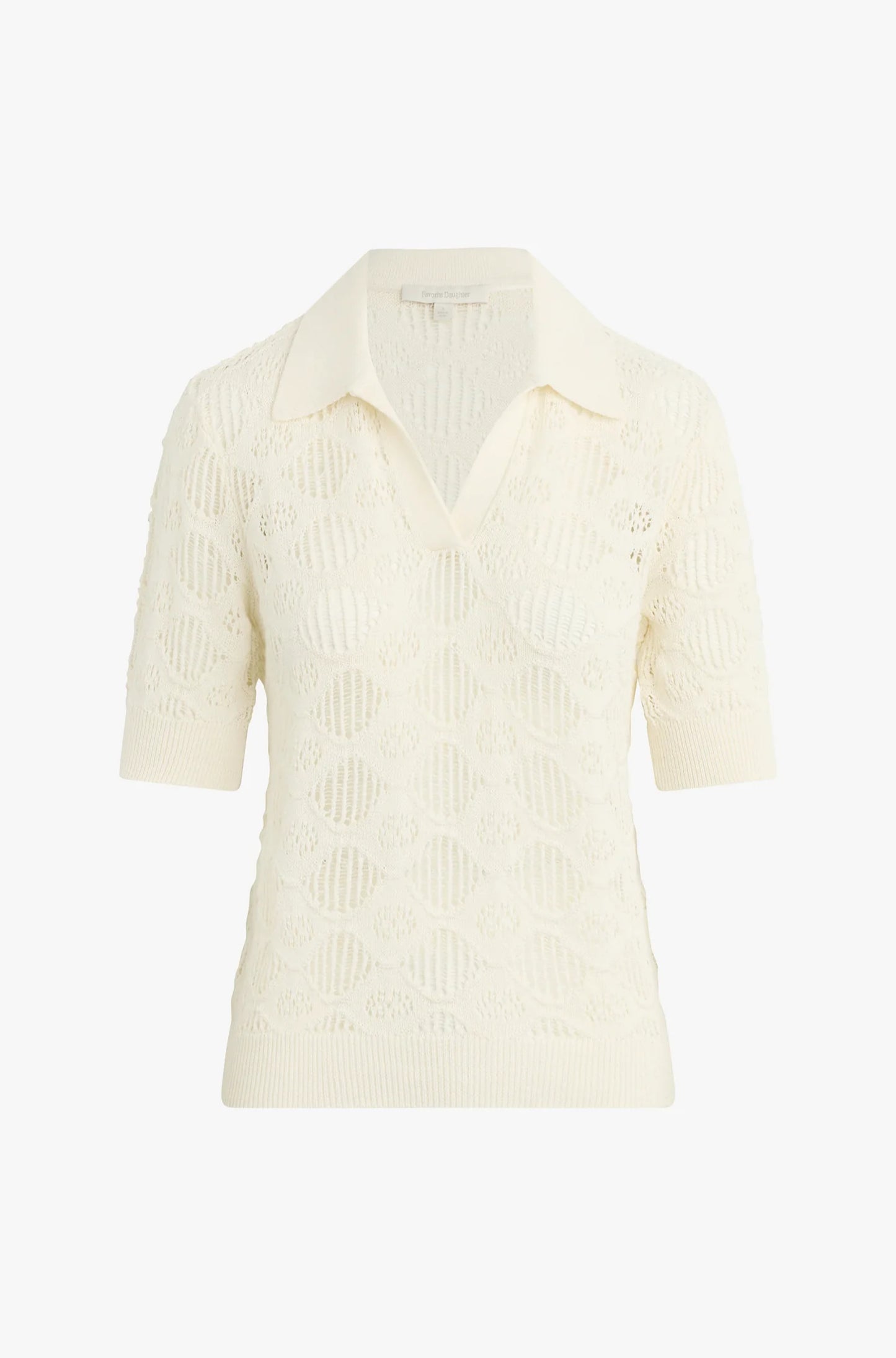 The Courtside Polo in Ivory