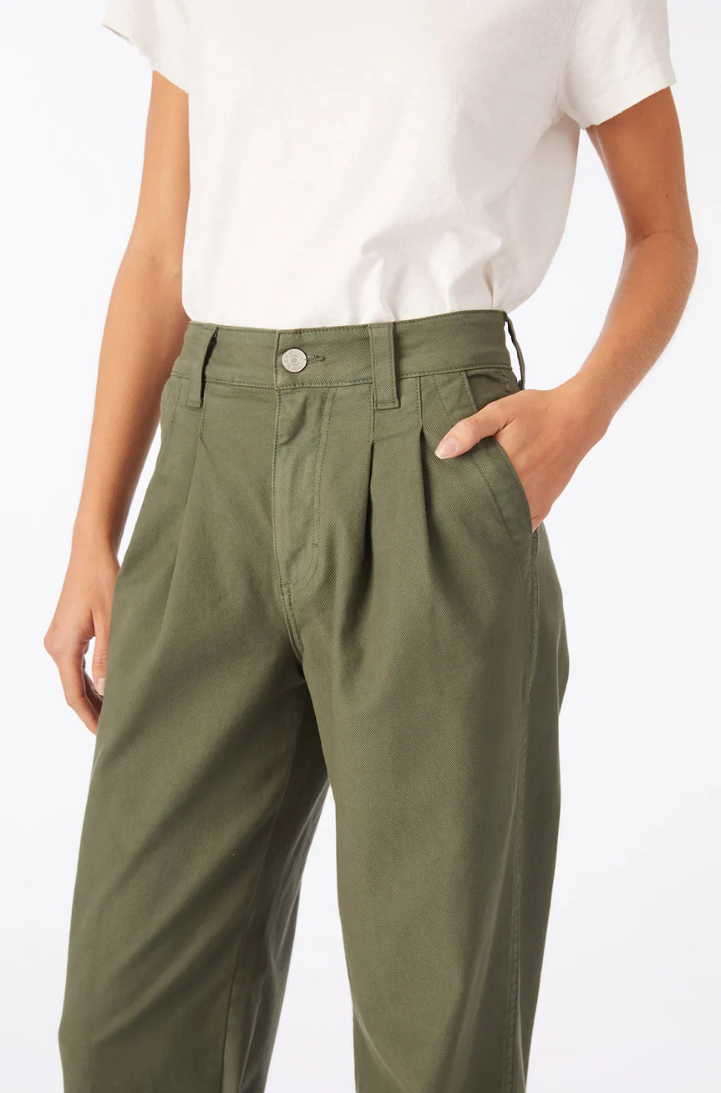 Matilda Trouser in Kelp