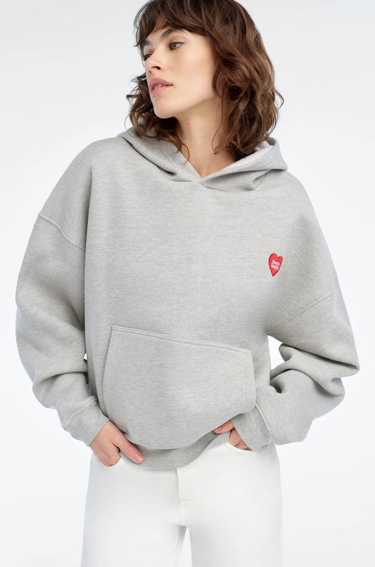 The Heart Embroidered Hoodie