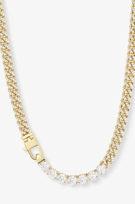 Pavé Julian Loves Diamonds Necklace 16”