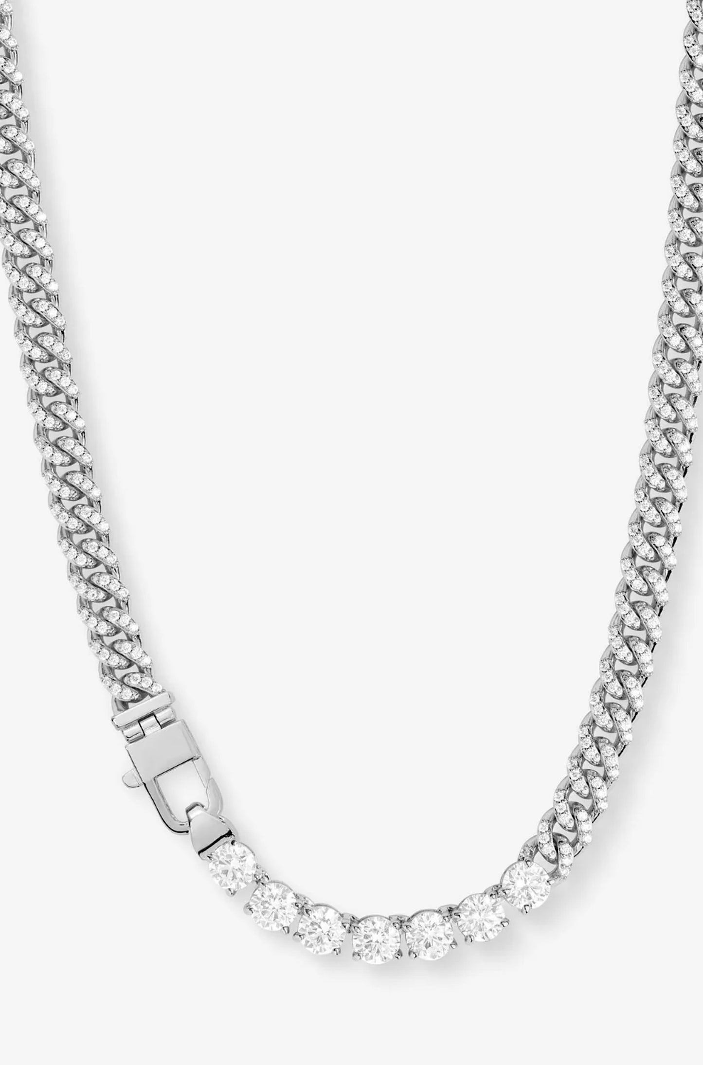 Pavé Julian Loves Diamonds Necklace 18”