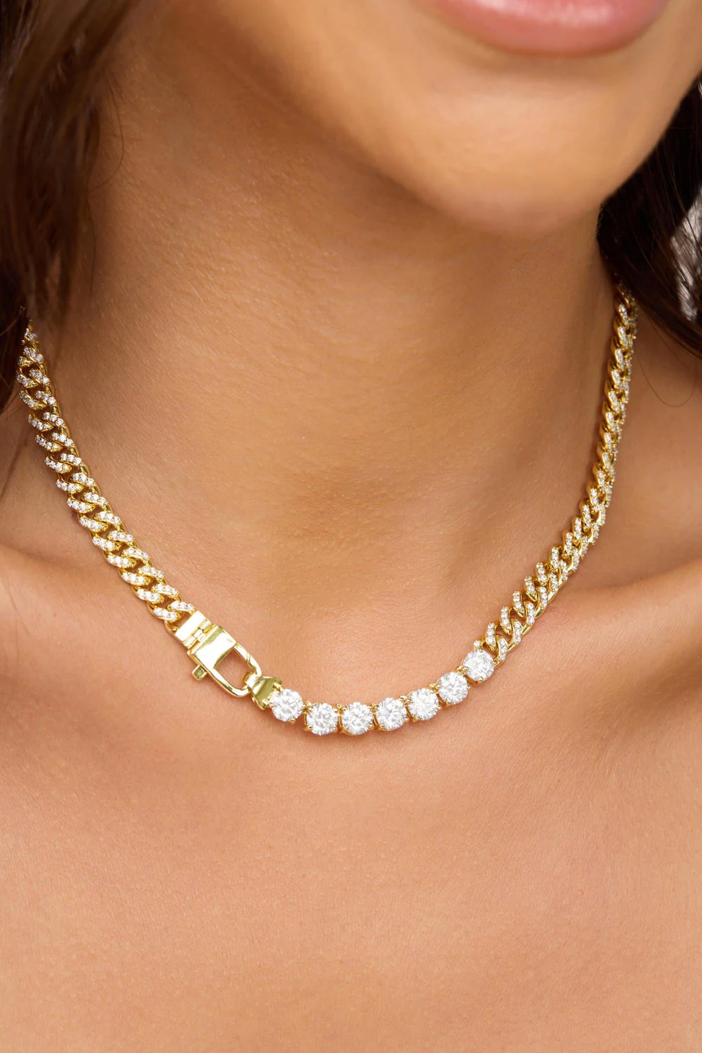 Pavé Julian Loves Diamonds Necklace 18"