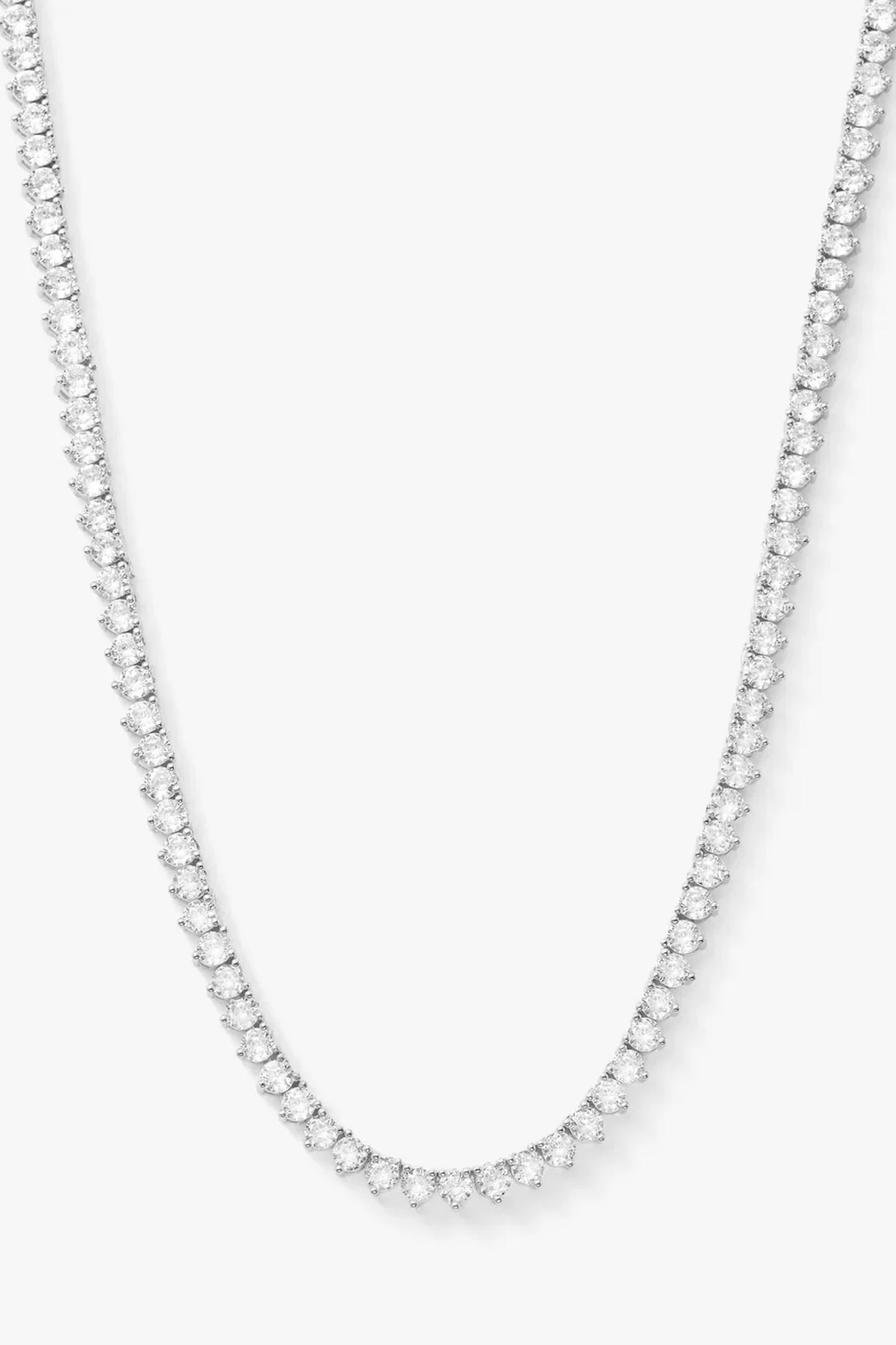 Not Your Basic Tennis Necklace 16"