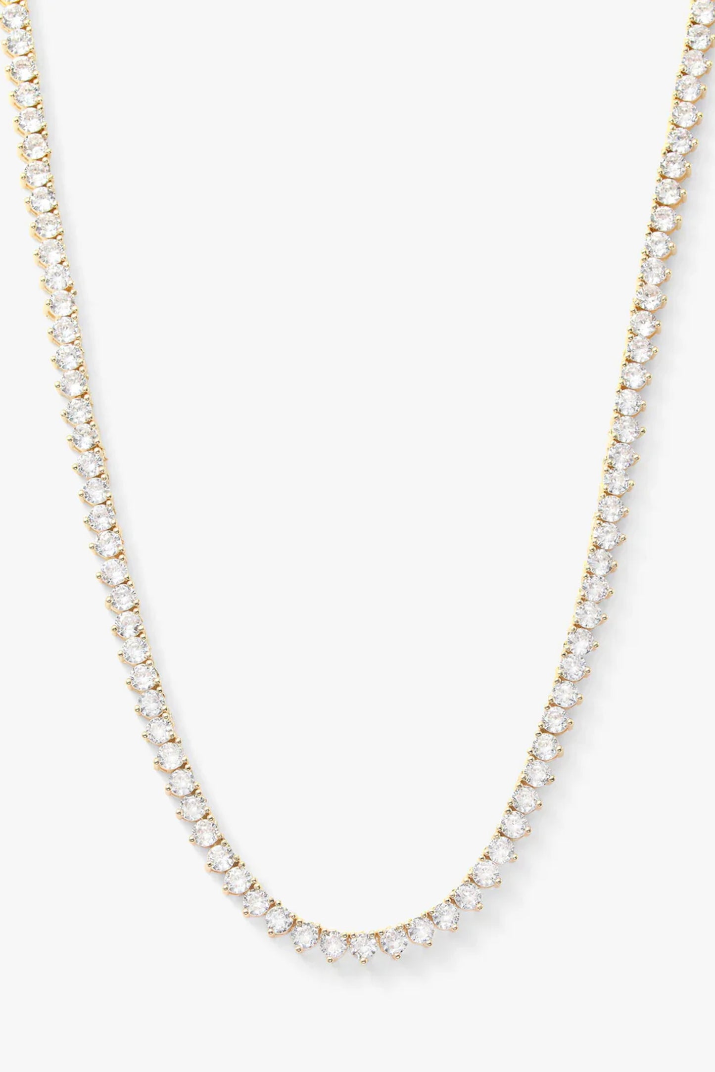 Not Your Basic Tennis Necklace 18"