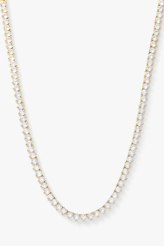 Not Your Basic Tennis Necklace 18"
