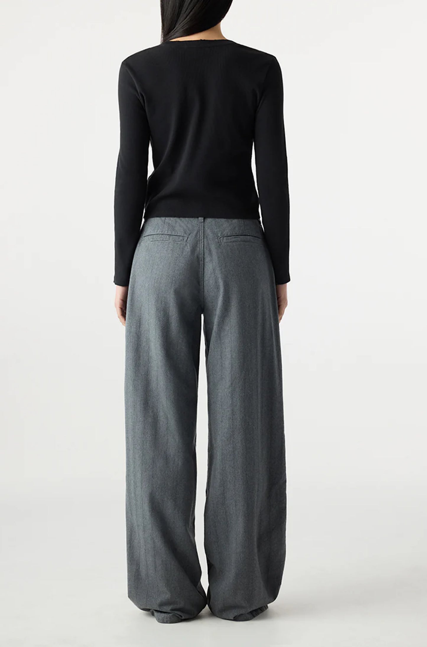 Nora Pant in Heather Grey