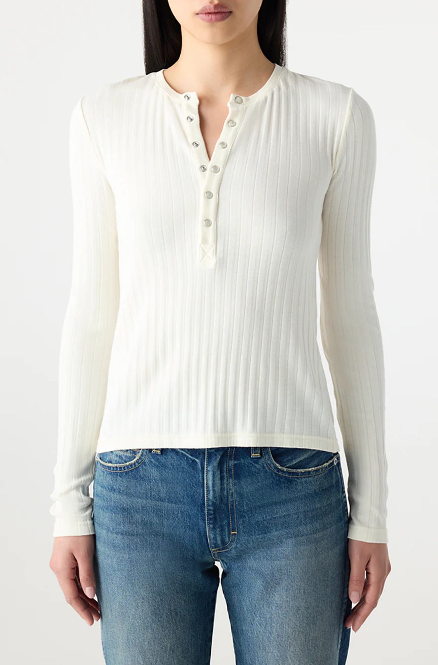 Lottie Top in Bone