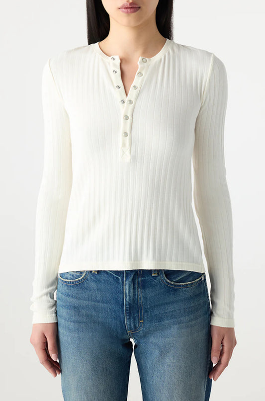 Lottie Top in Bone