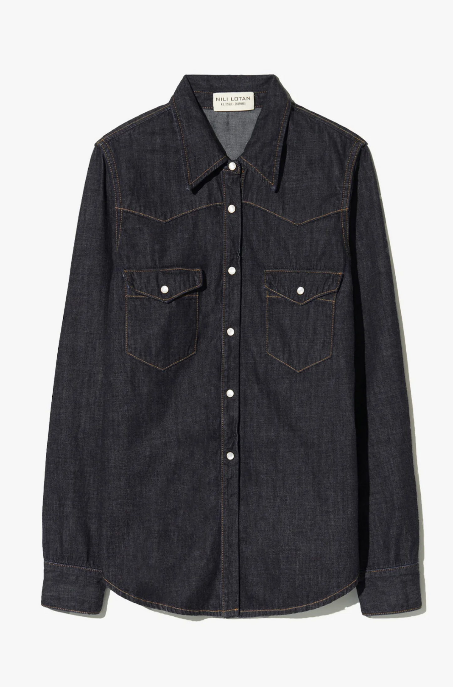 Travis Shirt in Indigo Rinse