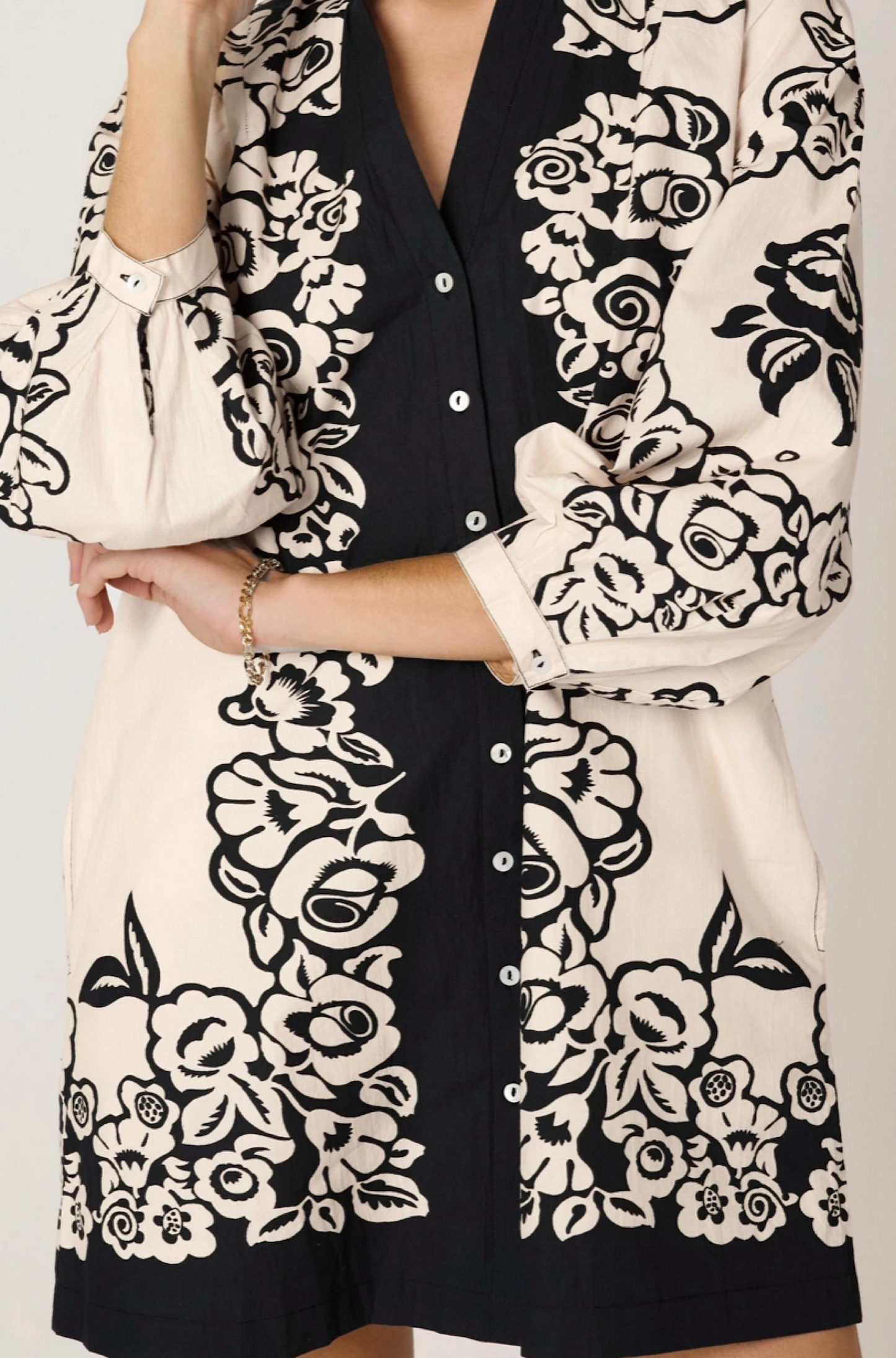 Lilian Mini Dress in Botanico