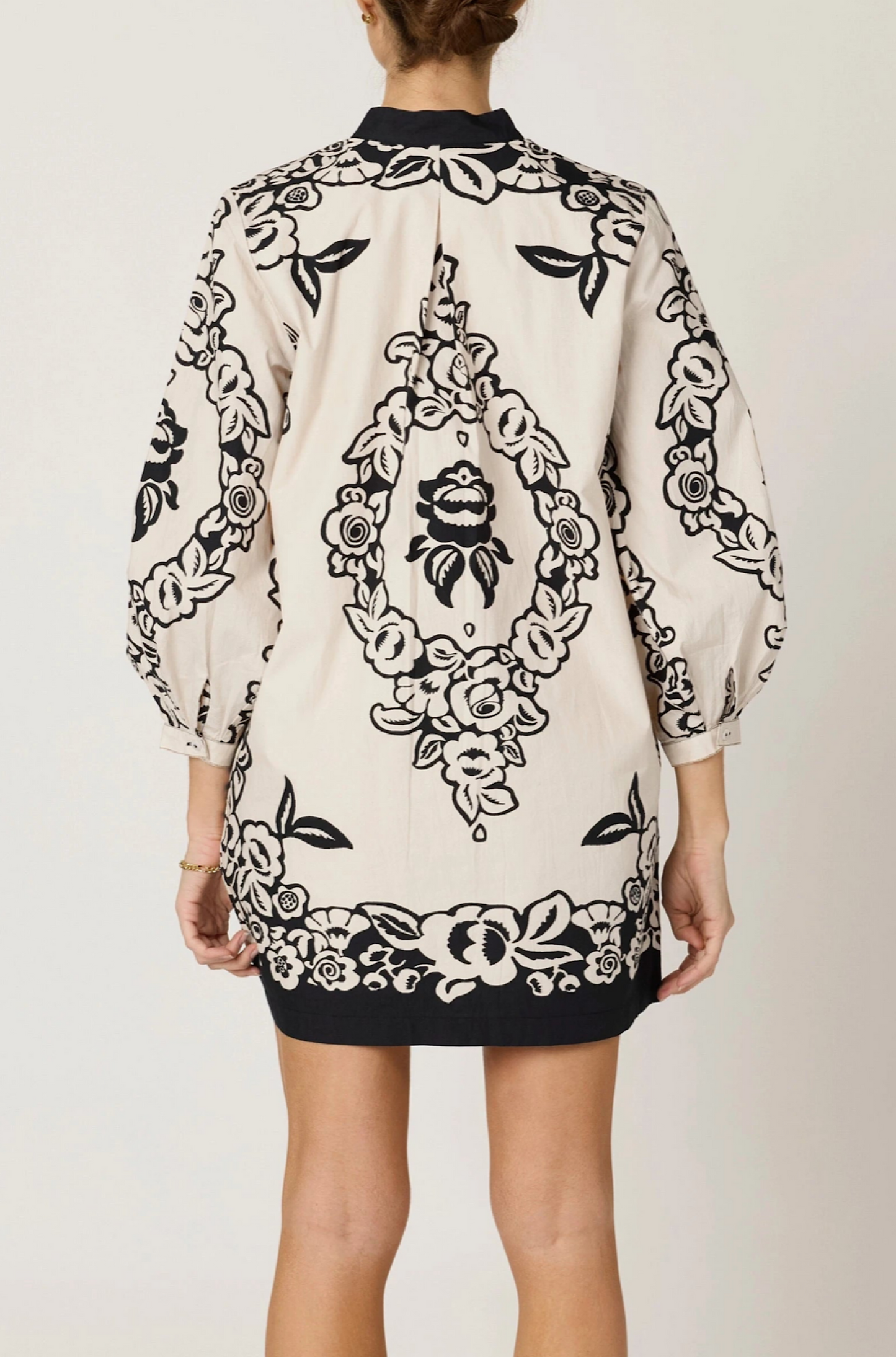 Lilian Mini Dress in Botanico