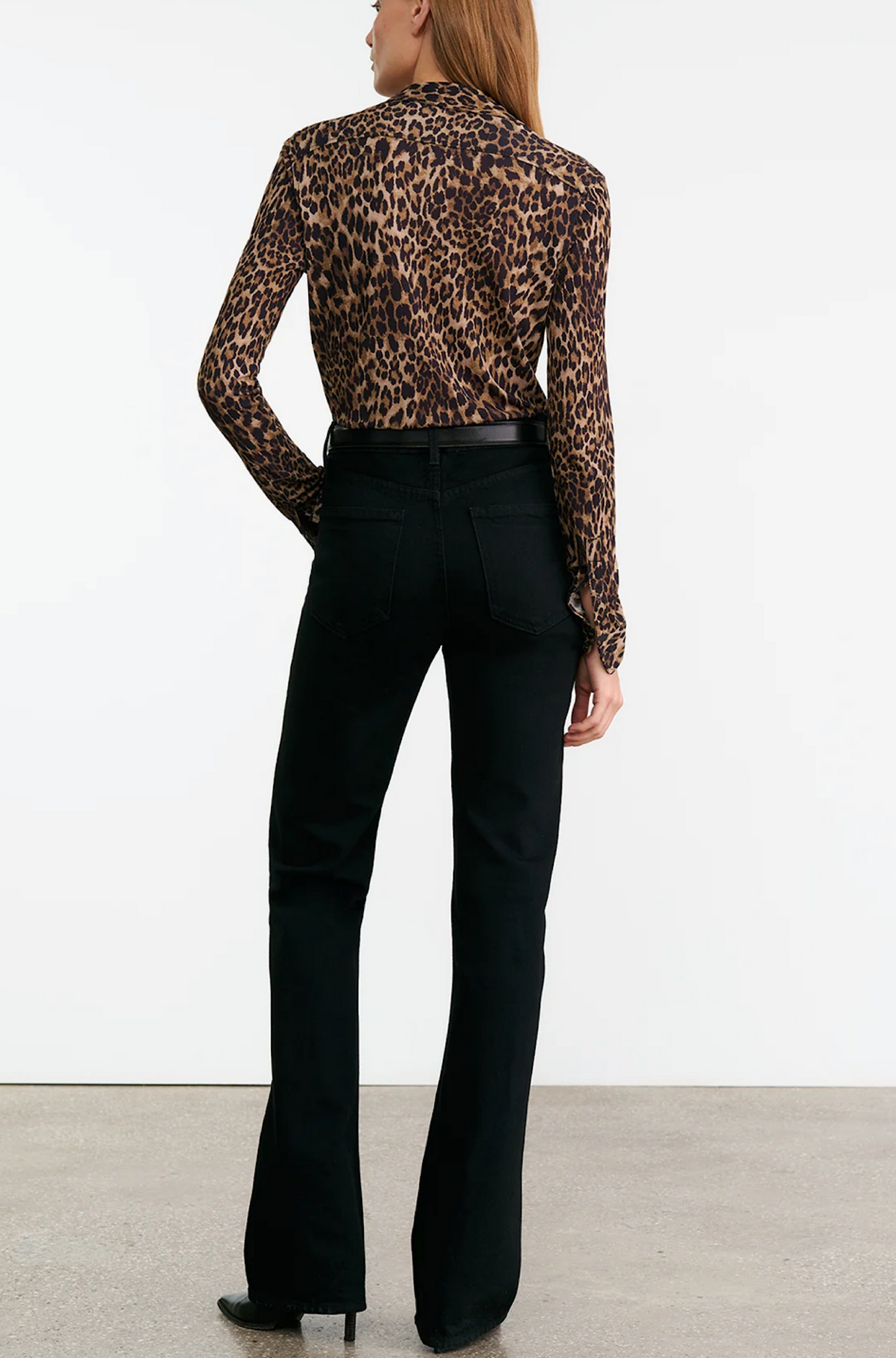 Celestine Shirt in Vintage Leopard