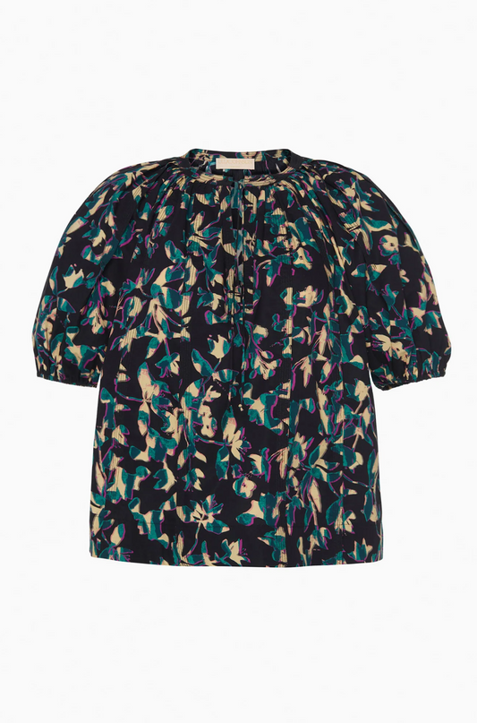 Loli Short Sleeve Blouse in Kaleidoscope