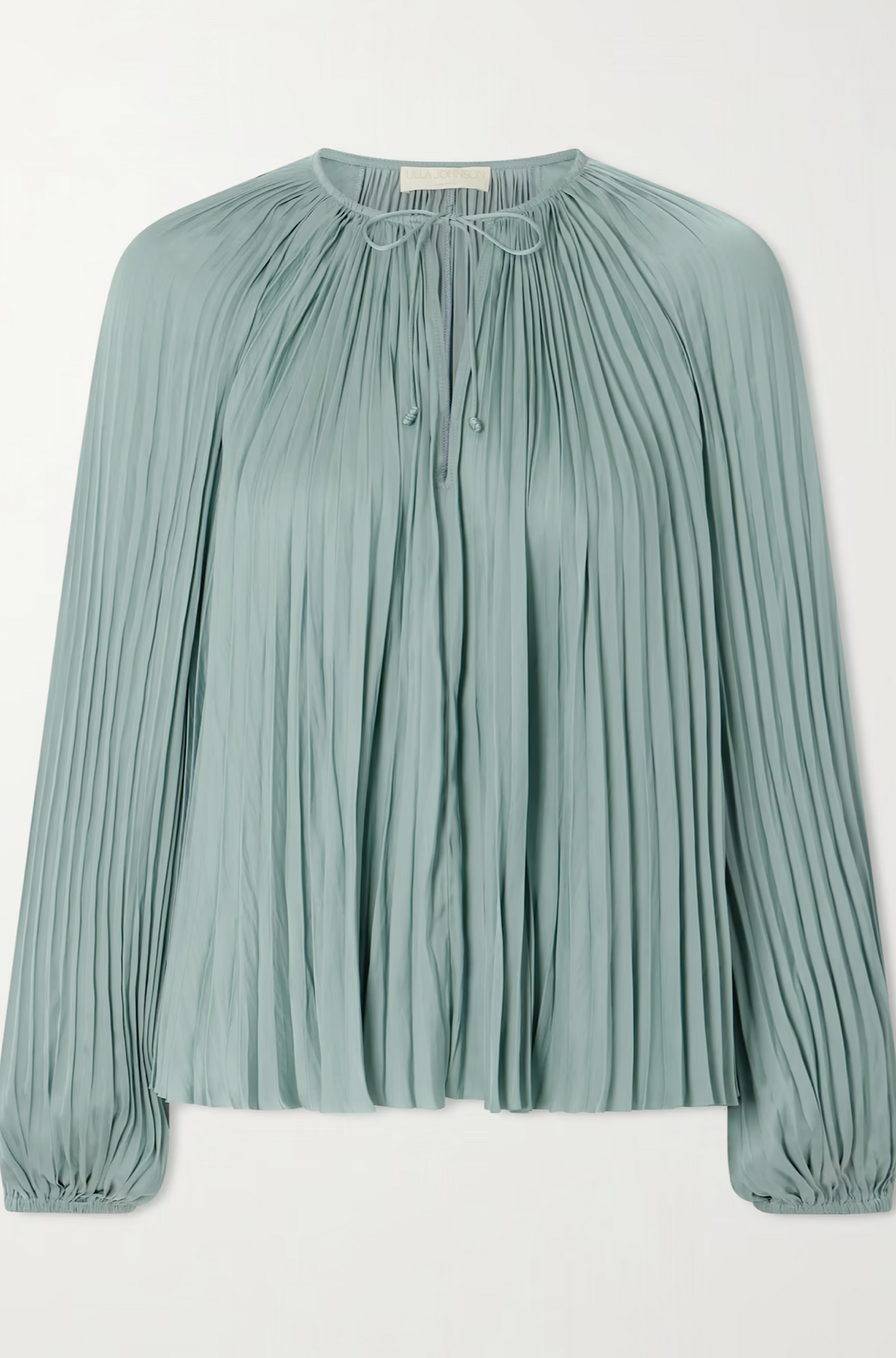 Electra Long Sleeve Blouse in Seaglass