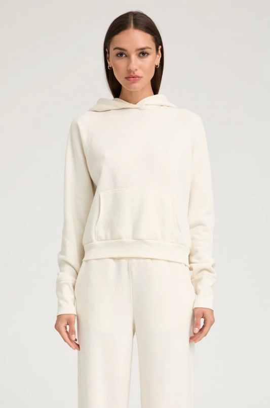 Creme Shrunken Hoodie