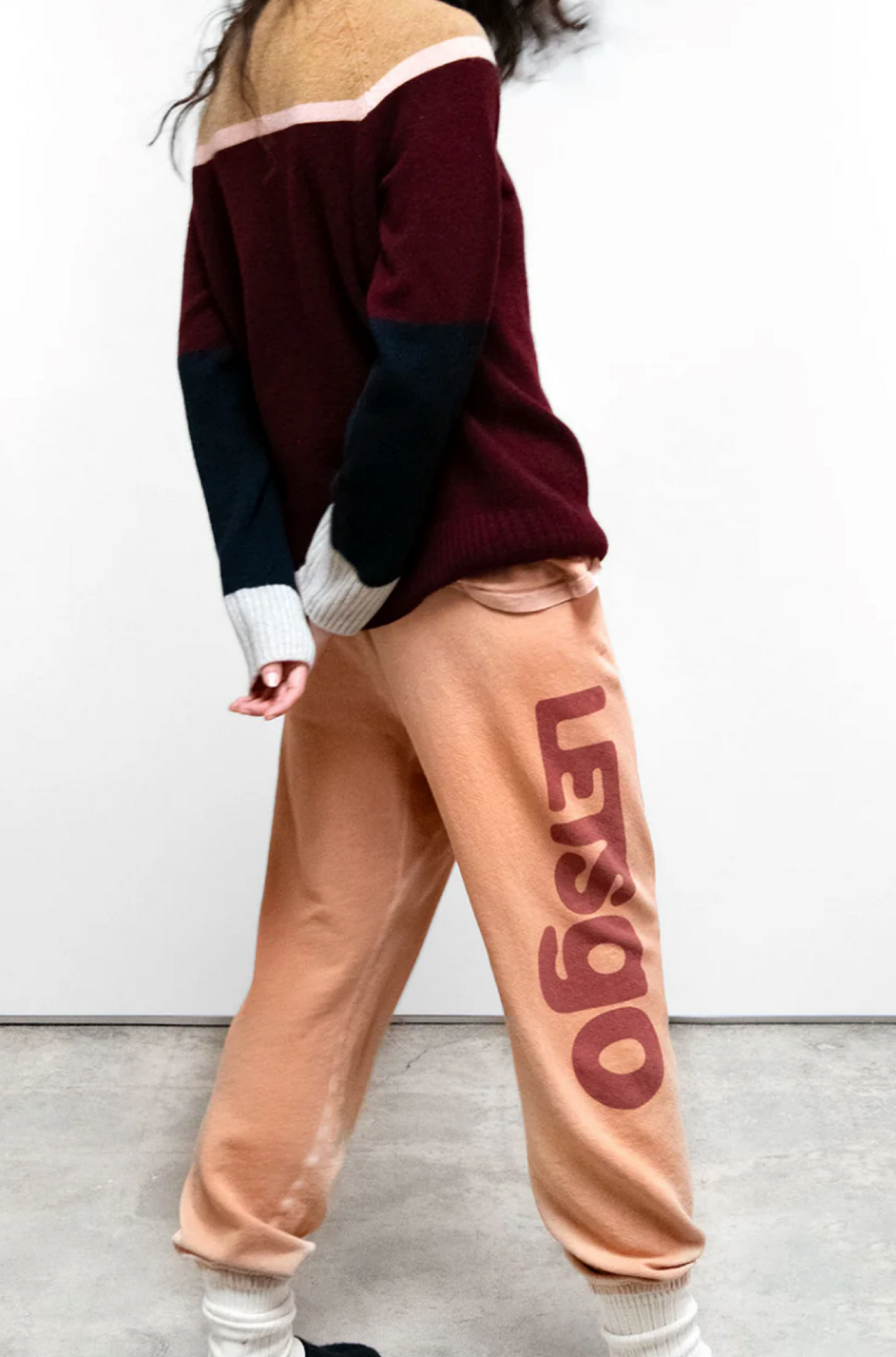 LETSGO SUPERVINTAGE OG sweatpant - canyon powder