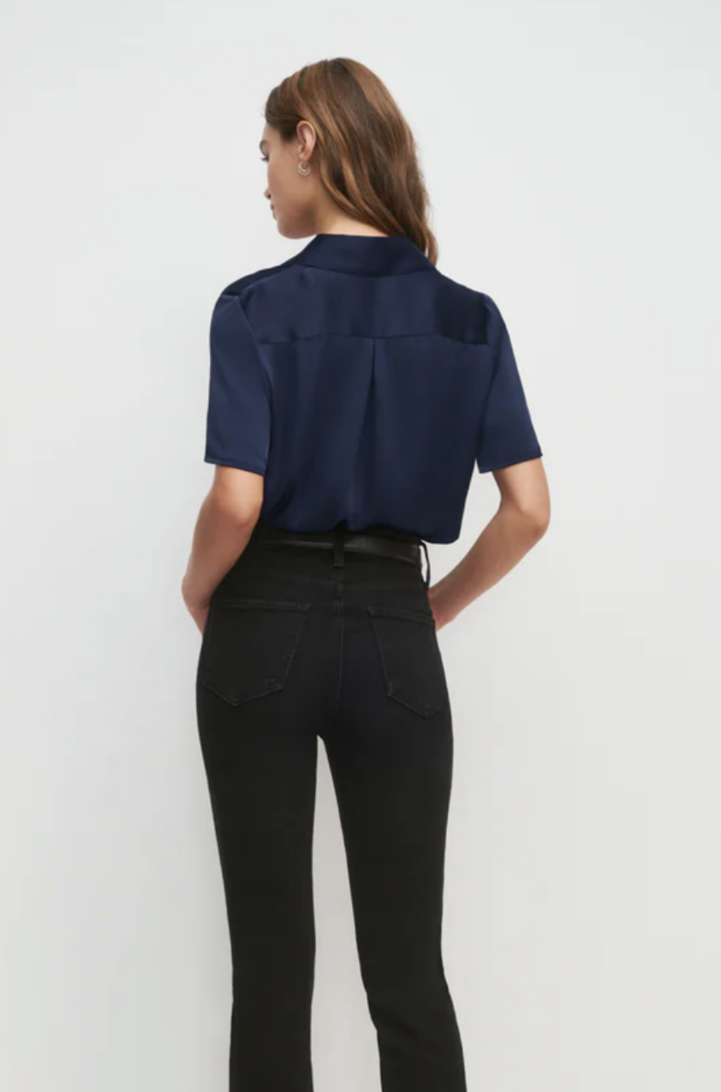 The Take Me Seriously Top in Navy
