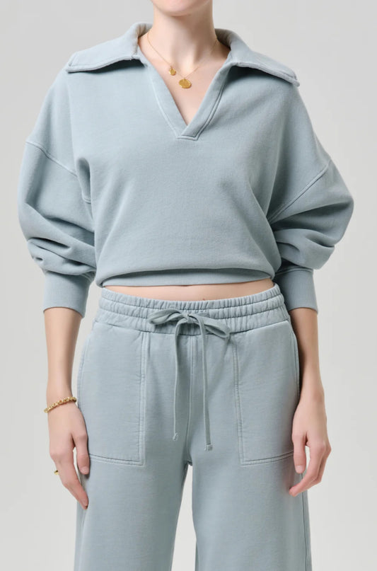 Trapeze Pullover in Seaglass