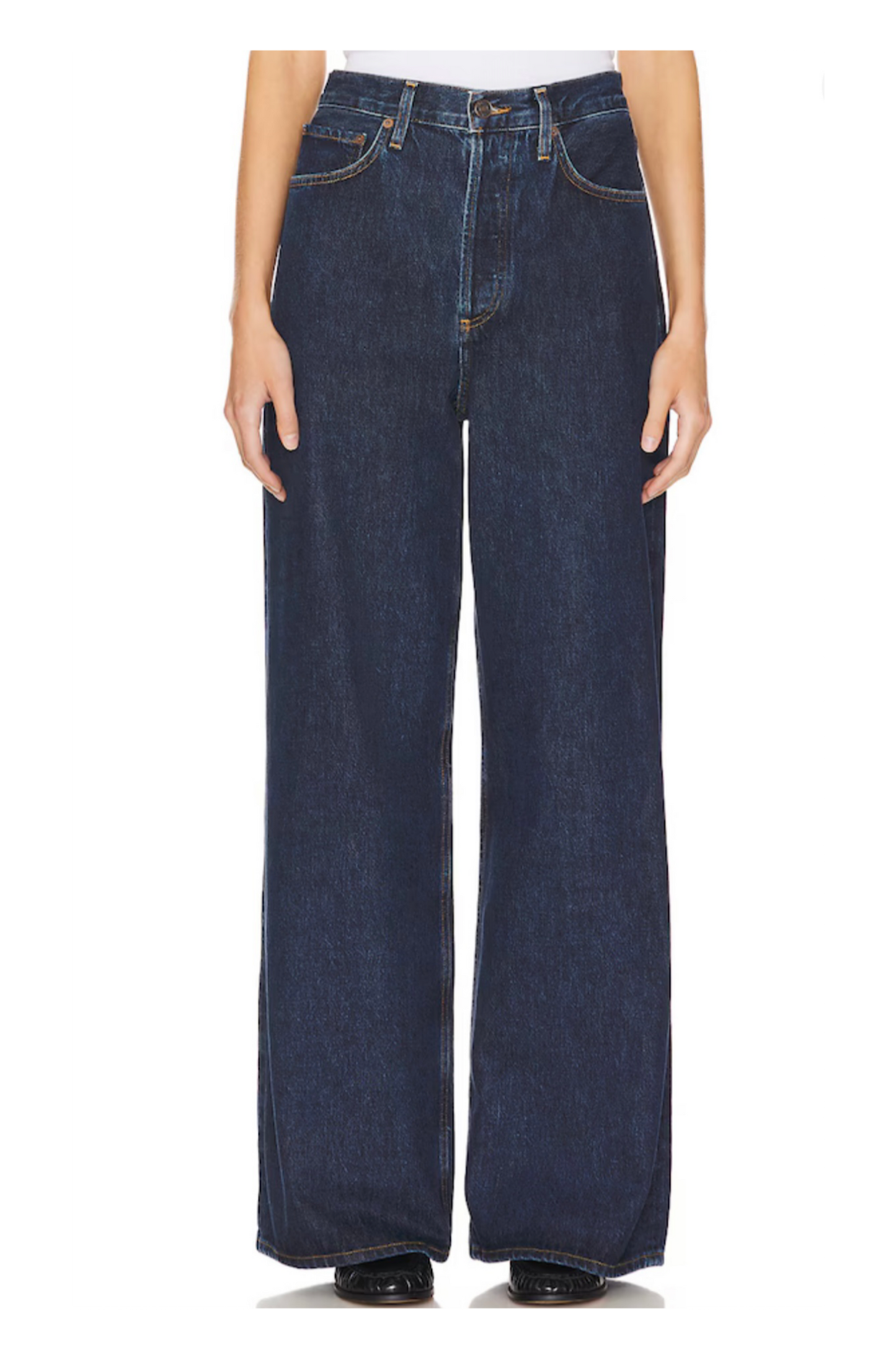 Dame High Rise Wide Leg in Pendulum