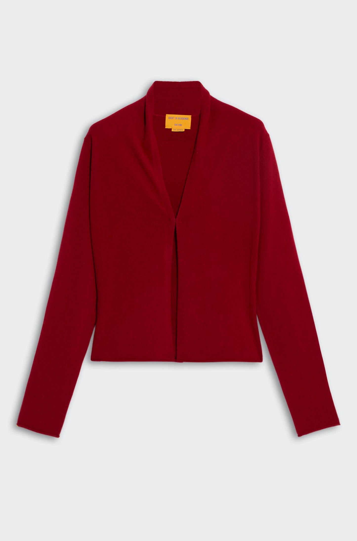 Stealth Cardigan Ruby Red