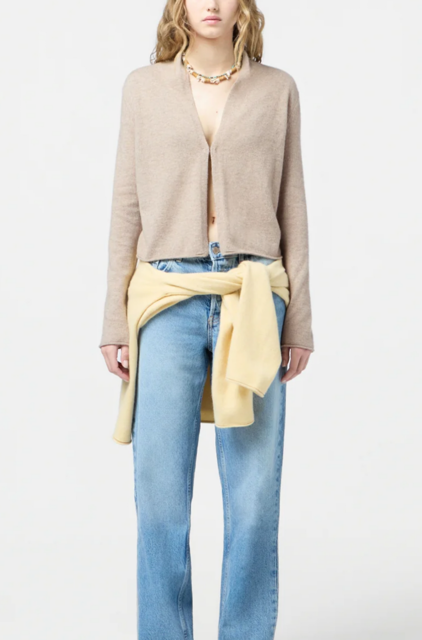 Stealth Cardigan in Taupe