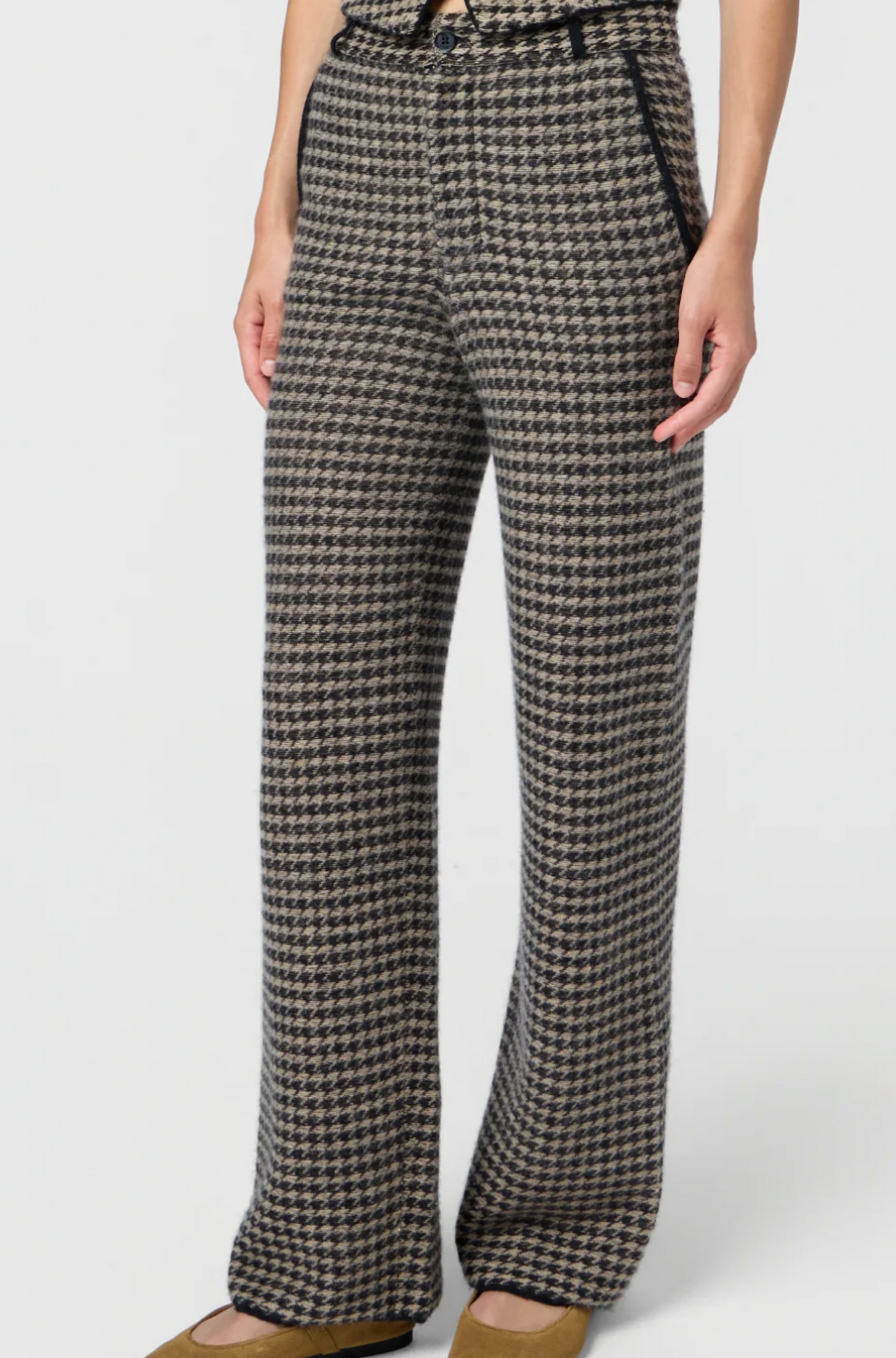 Houndstooth Tailored Trouser