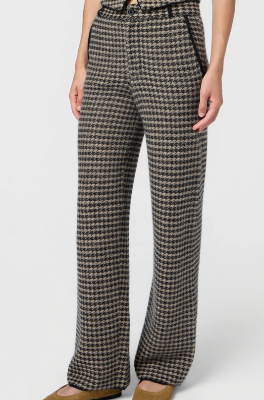Houndstooth Tailored Trouser