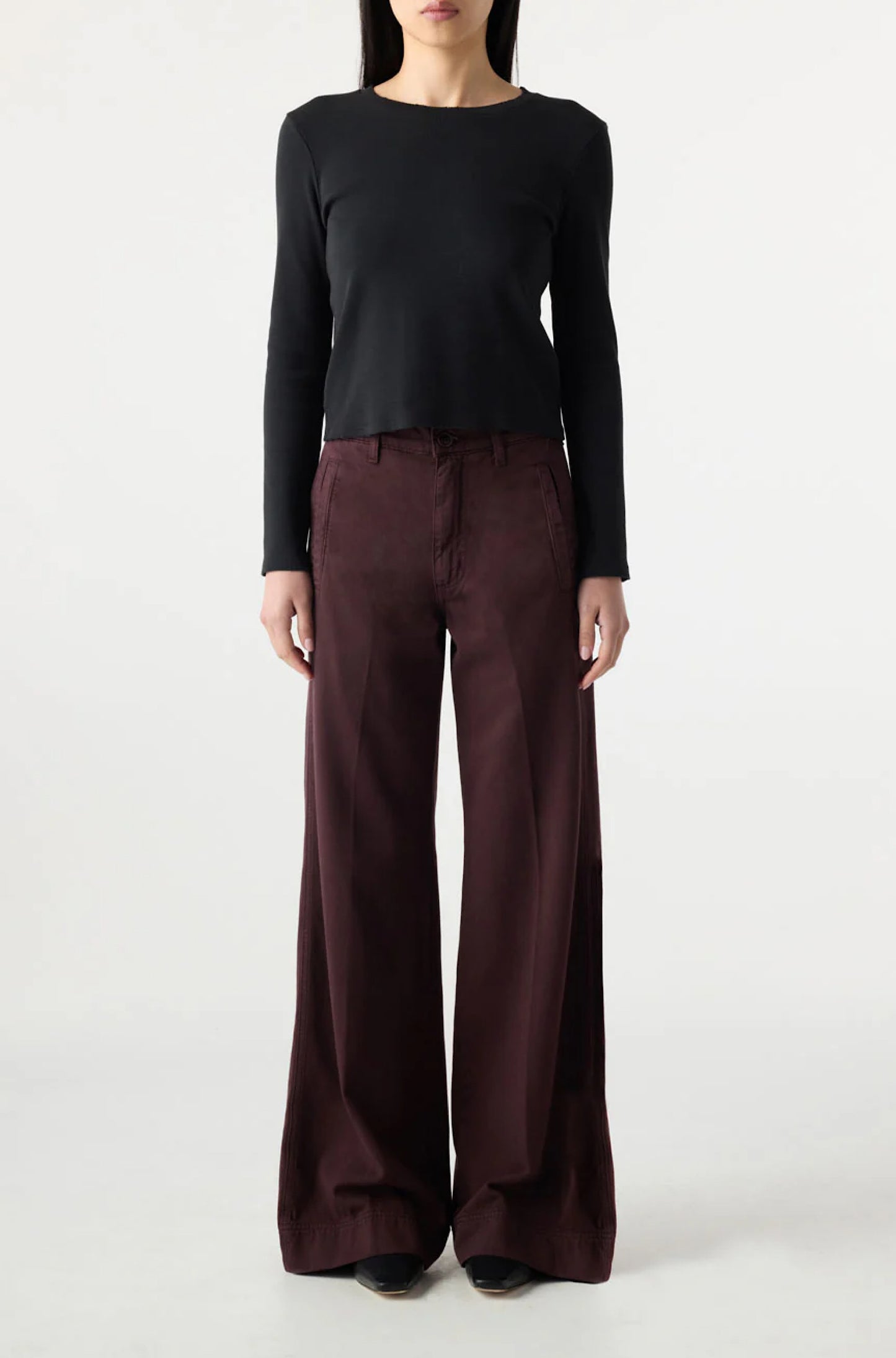 Frida Trouser in Aubergine