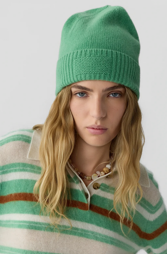Rib Cuff Beanie Highland