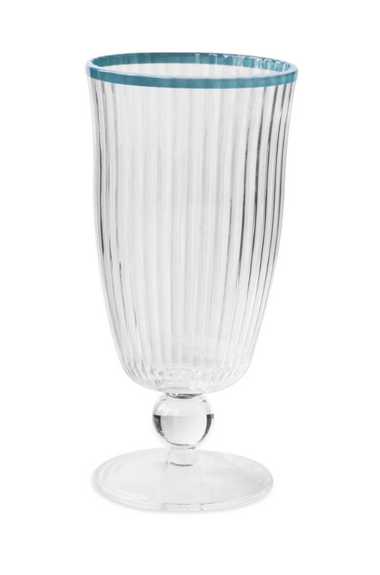 VIDA Acrylic Tumbler S4  (Clear and Blue)