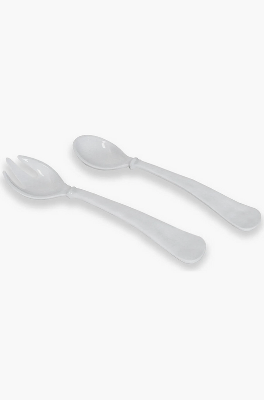 VIDA Havana Lg Salad  Servers (White)