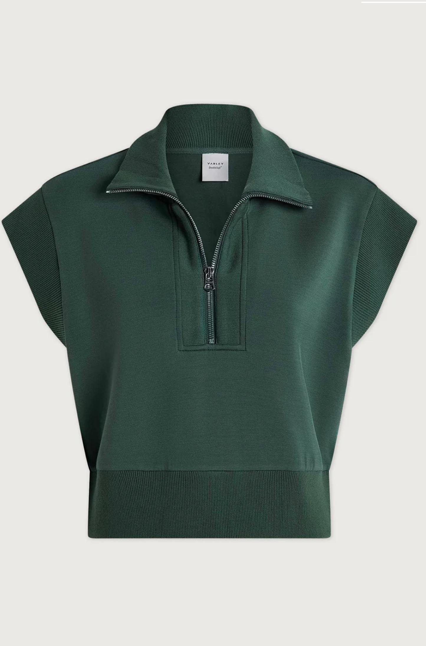 Kelly Half-Zip Sweat in Cilantro
