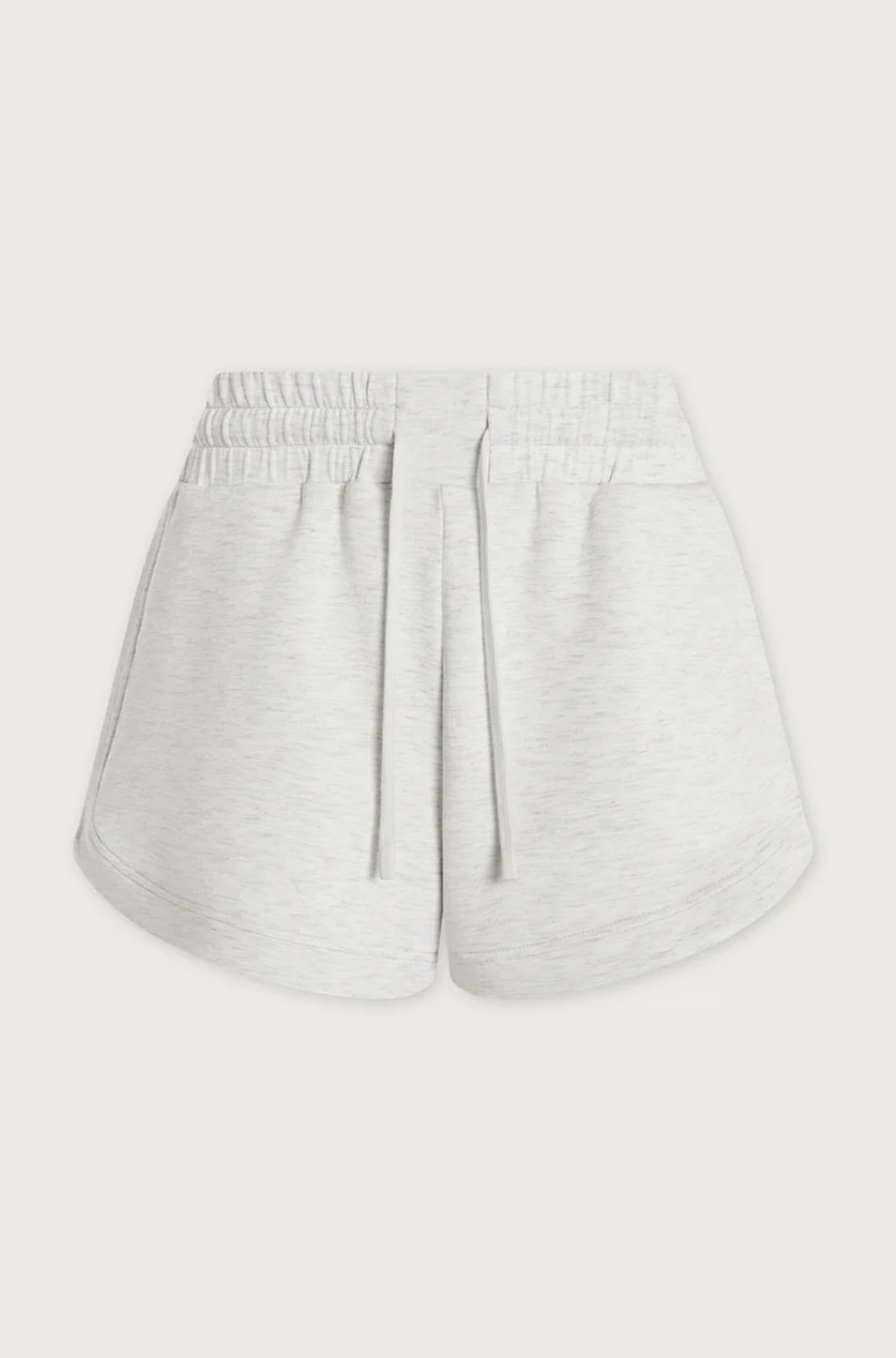 Ollie High Rise Shorts 3.5 in Ivory Marl