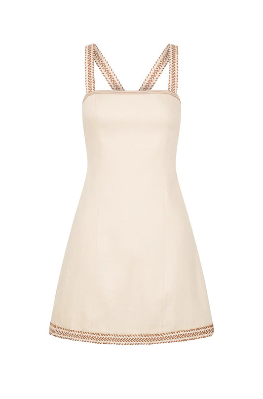 Freya Mini Dress Cream