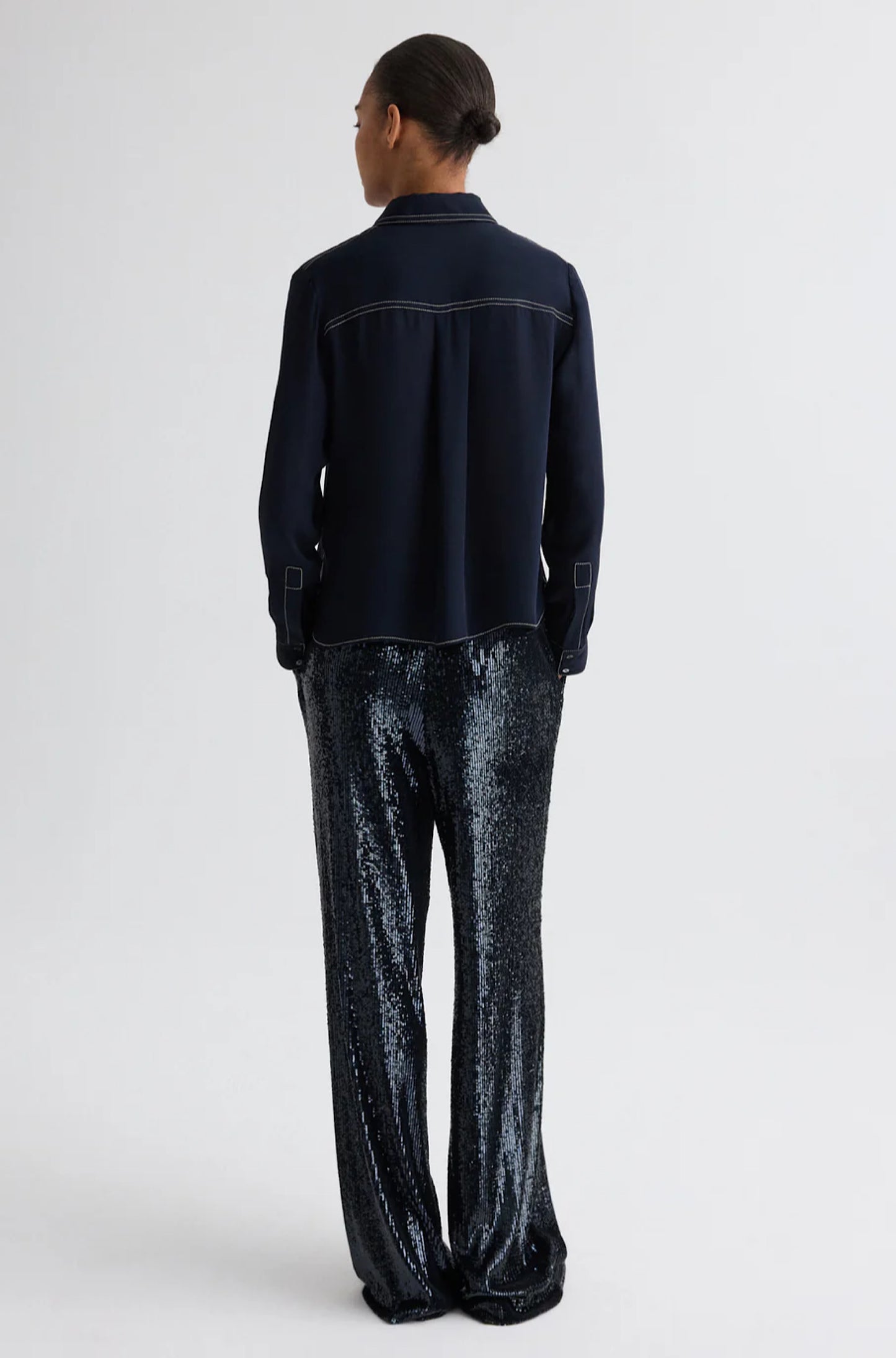 Carter Top Stitch in Midnight