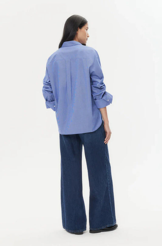 Next Morning Shirt in Navy / White