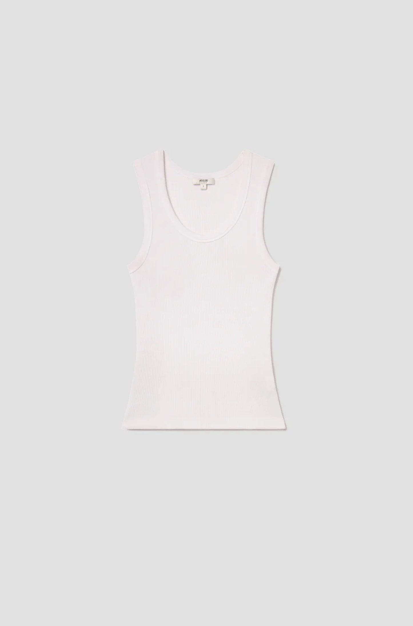 Shrunken Poppy Tank in White