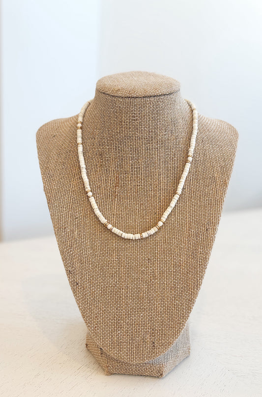 White Arondelle Necklace