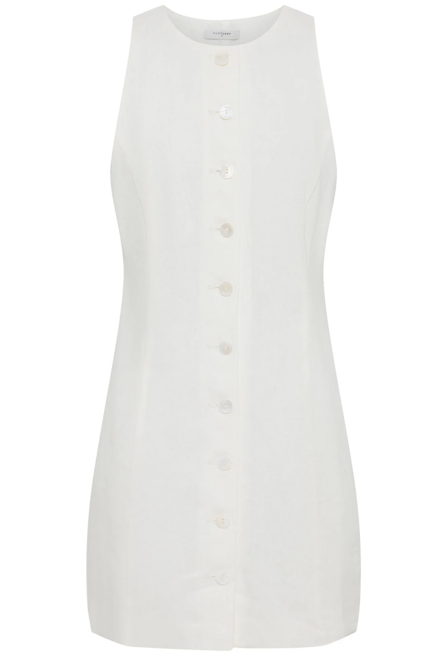Mazi Linen Mini Dress