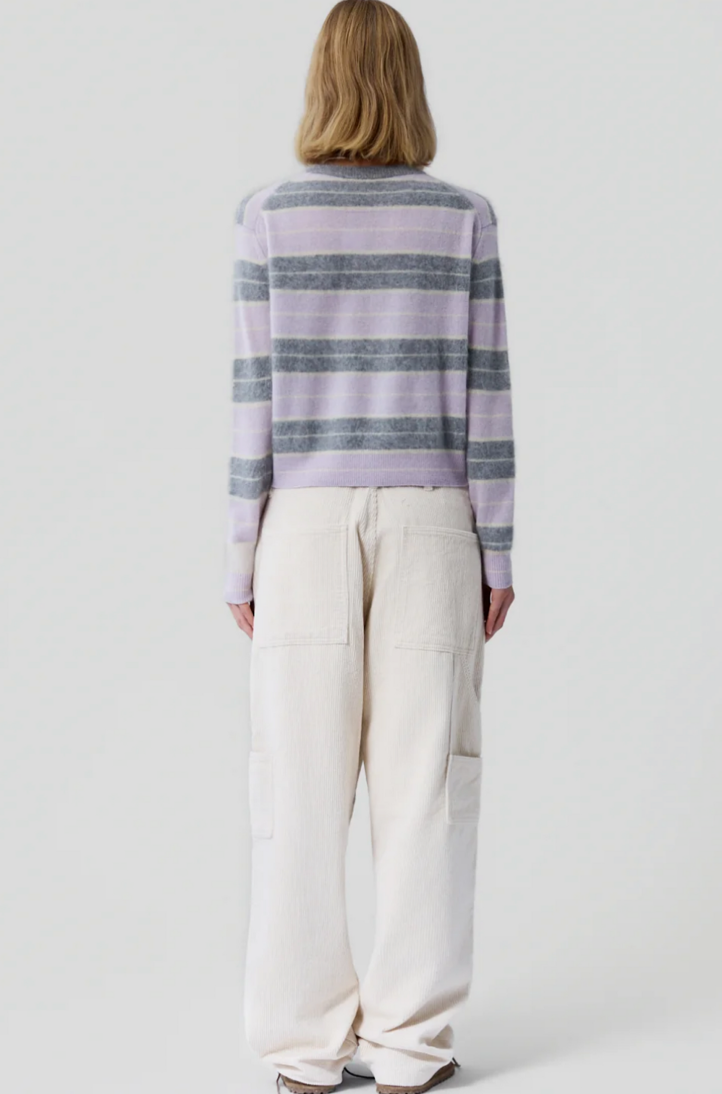 Grizzly Stripe Crew in Dusk Combo