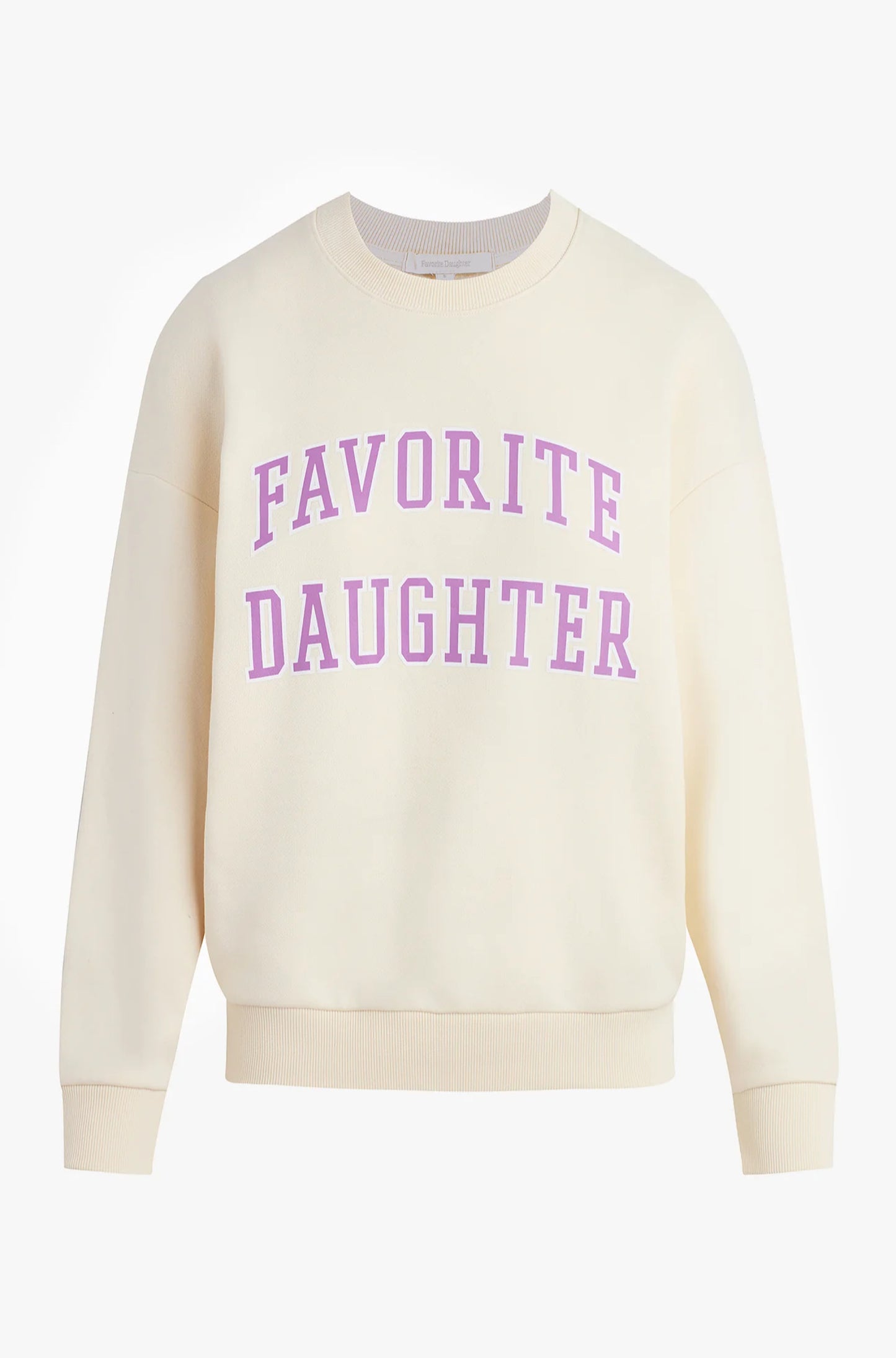 The Collegiate Sweatshirt in Gardenia