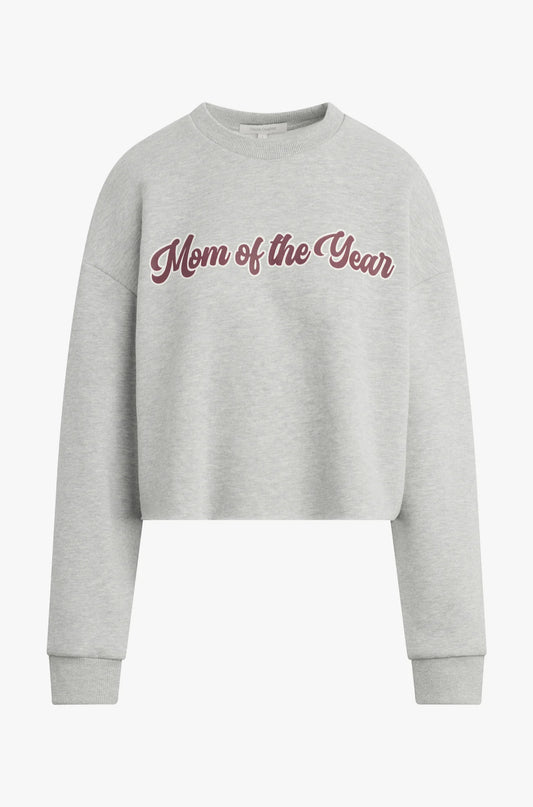 The Cropped Mom of Year Sweatshirt
