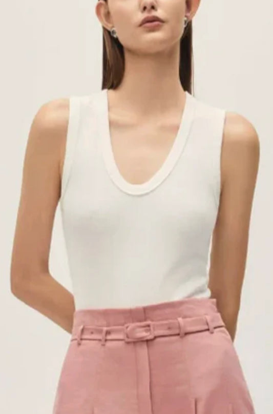 Claire Top White
