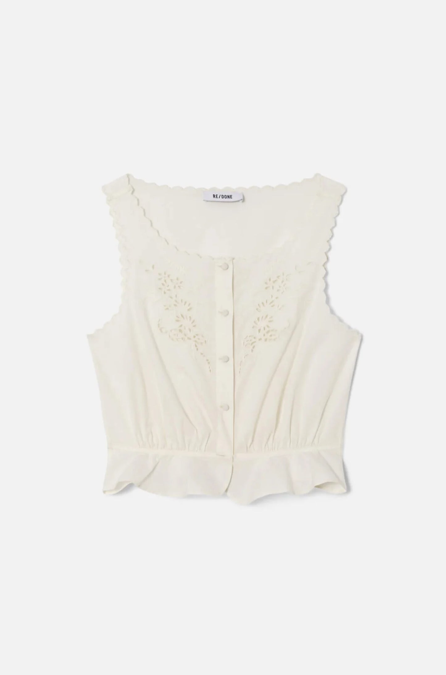 Jerry Tank Vintage White