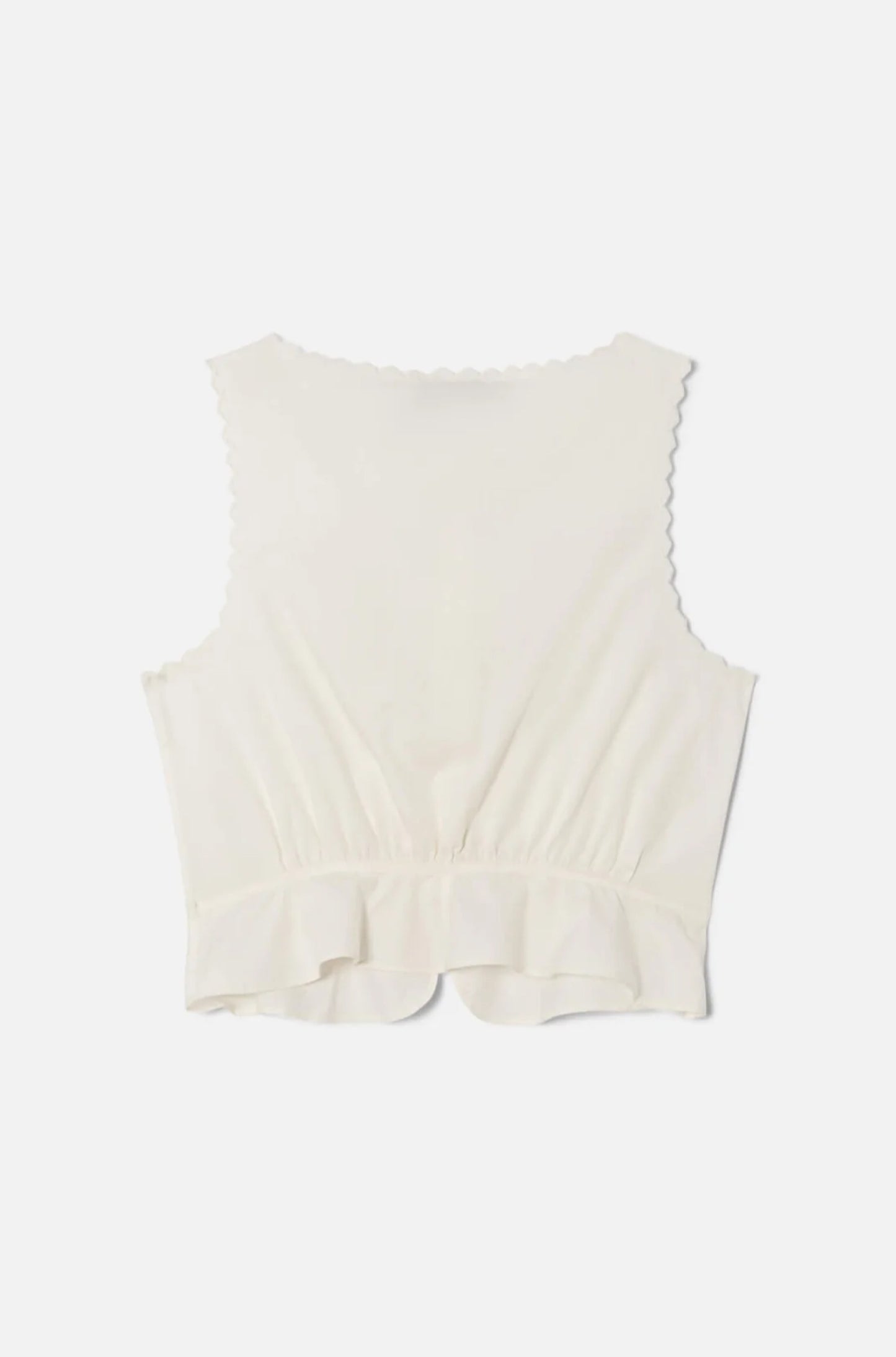 Jerry Tank Vintage White