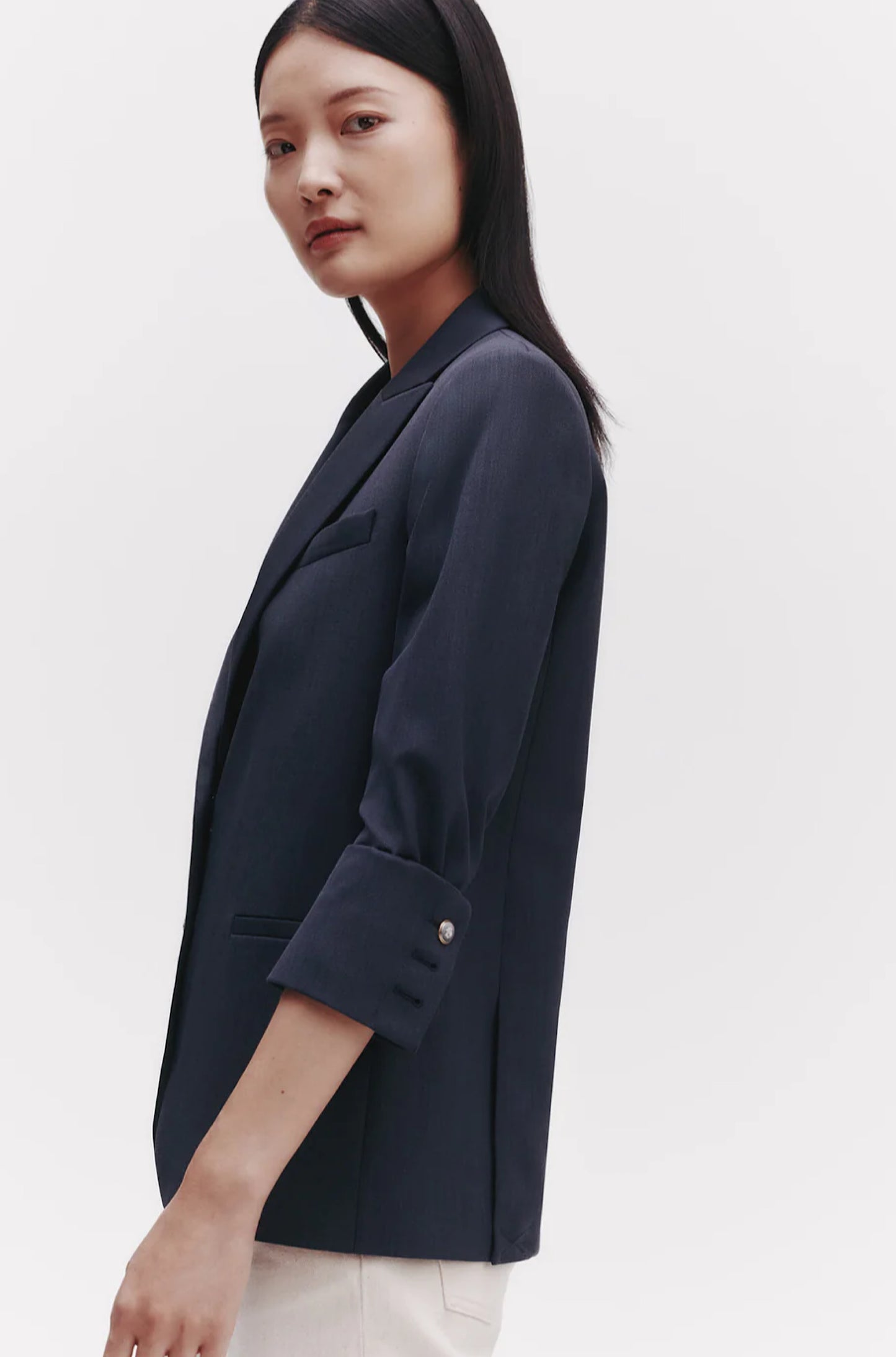 Boyfriend Blazer Indigo