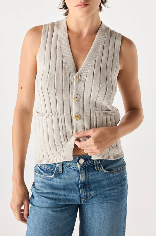 Marlowe Sweater in Saltstone