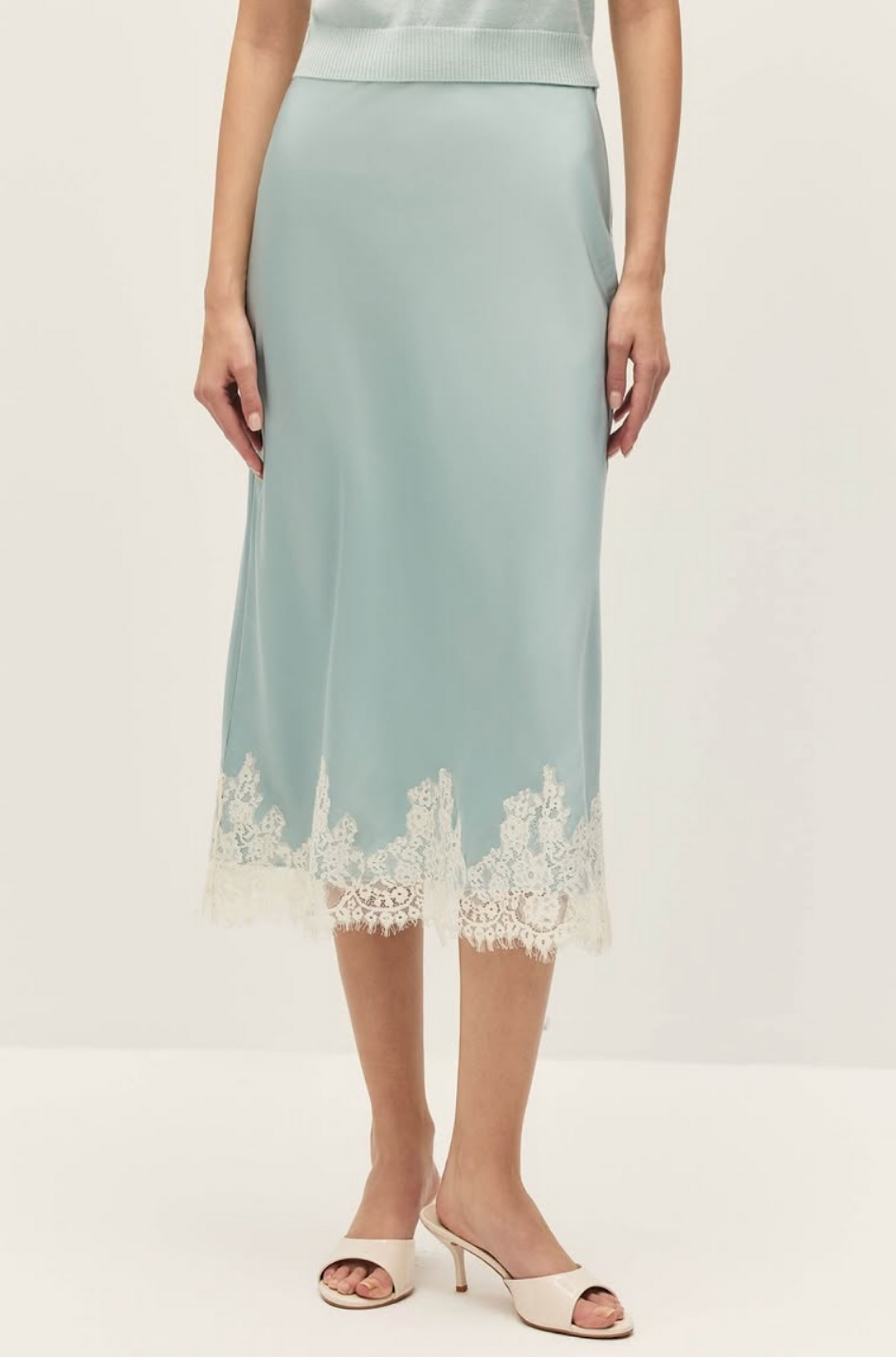 Enid Skirt in Blue Haze