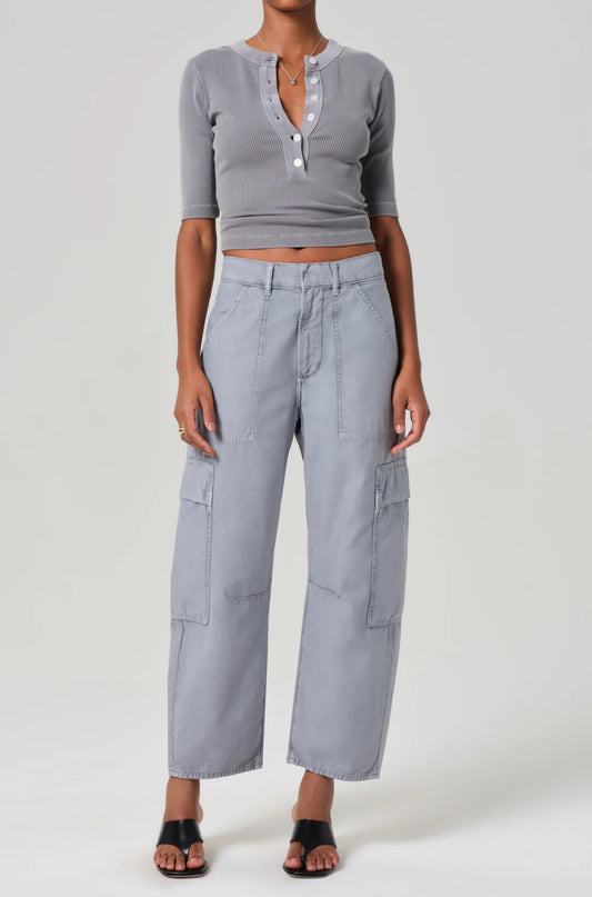 Marcelle Low Slung Cargo in Hematite